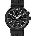 Jacques Lemans Jacques Lemans Classic 1-1698E  1-1698E кварцевые мужские часы черный циферблат, браслет нержавеющая сталь — вид спереди
