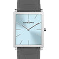 Jacques Lemans Jacques Lemans Nizza 1-2174B  1-2174B кварцевые мужские часы голубой циферблат, браслет кожаный — вид спереди