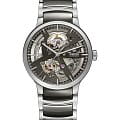 Rado Rado Centrix Automatic Open Heart R30179114 Automatic R30179114 механические мужские часы серый циферблат, браслет нержавеющая сталь — вид спереди