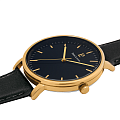Pierre Lannier Pierre Lannier Echo 218F033,  франция мужские часы на браслете кожаный боковой вид