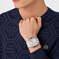 Оригинальные часы Philipp Plein Philipp Plein The Skeleton 2.0 PWJFA0425 механические калибр механизма seiko общий вид