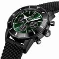 Breitling Breitling Superocean Heritage B01 Chronograph 44 MB01621A1L1S1 мужские часы зеленый циферблат на запястье