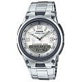 Casio Casio Illuminator AW-80D-7A2  AW-80D-7A2 автокварц (кинетик) мужские часы  циферблат, браслет нержавеющая сталь — вид спереди