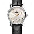 Rado Rado Diamaster R14050105 Automatic R14050105 механические женские часы серебристый циферблат, браслет кожаный — вид спереди