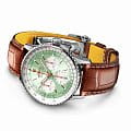 Breitling Breitling Navitimer B01 Chronograph 41 AB0139211L1P1 мужские часы зеленый циферблат на запястье