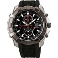 Orient Orient TD10003B (FTD10003B)  FTD10003B кварцевые мужские часы  черный циферблат, браслет 18-каратное желтое золото — вид спереди