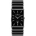 Jacques Lemans Jacques Lemans 1-1593A  1-1593A кварцевые мужские часы черный циферблат, браслет нержавеющая сталь — вид спереди