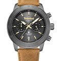 Timberland Timberland TDWGF0075102  TDWGF0075102 кварцевые мужские часы  серый циферблат, браслет кожаный — вид спереди