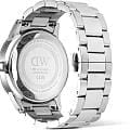 Daniel Wellington Daniel Wellington Iconic Paradigma Link Blue Bezel Silver DW00100818  наручные мужские часы фото под углом.