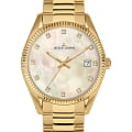 Jacques Lemans Jacques Lemans 50-4O  50-4O кварцевые женские часы перламутровый циферблат, браслет сталь c pvd покрытием — вид спереди