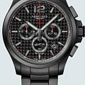 Longines Longines Conquest V.H.P. L3.727.2.66.6 , наручные мужские часы фото под углом