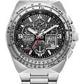 Citizen Citizen Promaster JY8120-58E  JY8120-58E кварцевые мужские часы  черный циферблат, браслет нержавеющая сталь — вид спереди