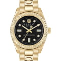 Philipp Plein Philipp Plein Queen PWDAA0621  PWDAA0621 кварцевые женские часы черный циферблат, браслет нержавеющая сталь — вид спереди