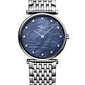 Longines Longines La Grande Classique L4.512.4.81.6  L45124816 кварцевые женские часы перламутровый циферблат, браслет нержавеющая сталь — вид спереди