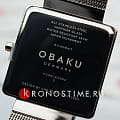 Оригинальные часы Obaku Obaku Mesh V236LXCIMC кварцевые калибр механизма  общий вид