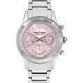 Jacques Lemans Jacques Lemans Venice 1-2151L  1-2151L кварцевые женские часы розовый циферблат, браслет нержавеющая сталь — вид спереди