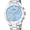 Candino Candino Chronos C4783/3  C4783/3 кварцевые женские часы  голубой циферблат, браслет нержавеющая сталь — вид спереди