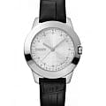 DKNY DKNY Park Ave Logo DK1L021L0015  DK1L021L0015 кварцевые женские часы серебристый циферблат, браслет кожаный — вид спереди