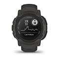 Garmin Garmin Instinct 2 Graphite 010-02626-00 электронные мужские часы часы, крупный план  циферблат
