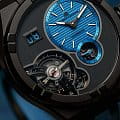 Maurice Lacroix Maurice Lacroix Aikon Master Grand Date AI6118-DLB0J-430-H, aikon швейцария мужские часы на браслете каучук боковой вид