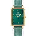 Pierre Lannier Pierre Lannier Ariane 050K577  050K577 кварцевые женские часы зеленый циферблат, браслет кожаный — вид спереди