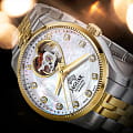 Jaguar Jaguar Automatic Open Heart J995/1 женские часы перламутровый циферблат на запястье