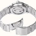 Orient Orient Bambino RA-AC0M10L механические мужские часы часы крупный план синий циферблата