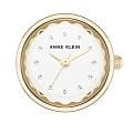 Anne Klein Anne Klein Ring 5125RINGTT  5125RINGTT кварцевые женские часы  белый циферблат, браслет сталь c pvd покрытием — вид спереди