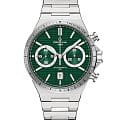 Certina Certina DS-7 Chrono Auto C043.427.11.091.00  C0434271109100 механические мужские часы зеленый циферблат, браслет нержавеющая сталь — вид спереди