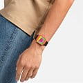 Swatch Swatch Square Bioceramic Standard SO34Z101  - задняя крышка биокерамика корпуса, швейцария часы