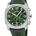 Candino Candino Gents Sport C4774/5  C4774/5 кварцевые мужские часы  зеленый циферблат, браслет каучук — вид спереди
