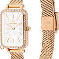 Оригинальные часы Daniel Wellington Daniel Wellington Quadro Crystal Zodiac Evergold DW00100749 кварцевые калибр механизма  общий вид