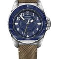 Victorinox Victorinox Journey 1884 Automatic 241980.1  241980.1 механические мужские часы синий циферблат, браслет кожаный — вид спереди