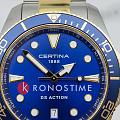 Certina Certina DS Action C048.410.22.041.00,  швейцария мужские часы на браслете нержавеющая сталь с pvd-покрытием боковой вид