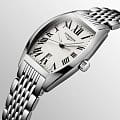 Longines Longines Evidenza L2.155.4.71.6 женские часы белый циферблат на запястье