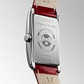 Longines Longines DolceVita L5.512.0.71.5, dolcevita швейцария женские часы на браслете кожаный боковой вид