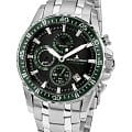 Jacques Lemans Jacques Lemans Classic 1-2088F  1-2088F кварцевые мужские часы зеленый циферблат, браслет нержавеющая сталь — вид спереди