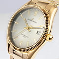 Jacques Lemans Jacques Lemans 50-4N,  австрия женские часы на браслете сталь c pvd покрытием боковой вид
