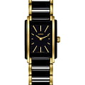 Rado Rado Integral R20845162  R20845162 кварцевые женские часы черный циферблат, браслет сталь + pvd + керамика — вид спереди
