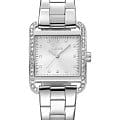 DKNY DKNY City Glitz DK1L003M0015  DK1L003M0015 кварцевые женские часы серебристый циферблат, браслет нержавеющая сталь — вид спереди