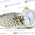 Certina Certina DS Action Lady Diamonds C032.051.44.046.00  швейцарские женские часы на браслете титановый c pvd покрытием боковой вид