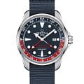 Certina Certina DS Action C032.429.18.041.00 DS Action C0324291804100 механические мужские часы синий циферблат, браслет тканевый — вид спереди