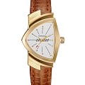 Hamilton Hamilton Ventura Quartz H24101511  H24101511 кварцевые женские часы белый циферблат, браслет кожаный — вид спереди