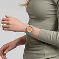 Оригинальные часы Swatch Swatch Chrono 42 Standard SUSL401 кварцевые калибр механизма  общий вид