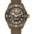 Rado Rado Captain Cook High-Tech Ceramic R32150168 Automatic R32150168 механические мужские часы серый циферблат, браслет каучук — вид спереди