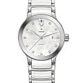 Rado Rado Centrix Automatic Diamonds R30027902 Automatic R30027902 механические женские часы перламутровый циферблат, браслет сталь + высокотехнологичная керамика — вид спереди