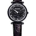 Swarovski Swarovski Crystalline Wonder 5664311  5664311 кварцевые женские часы черный циферблат, браслет кожаный — вид спереди