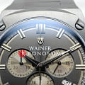 Wainer Wainer WA.10000-E,  швейцария мужские часы на браслете сталь c pvd покрытием боковой вид