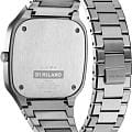 D1 Milano D1 Milano Square Grey Frame SQBJ10 кварцевые мужские часы часы, крупный план серебристый циферблат