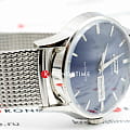 Tissot Tissot Heritage Visodate Automatic T019.430.11.041.00 механические мужские часы часы крупный план синий циферблата